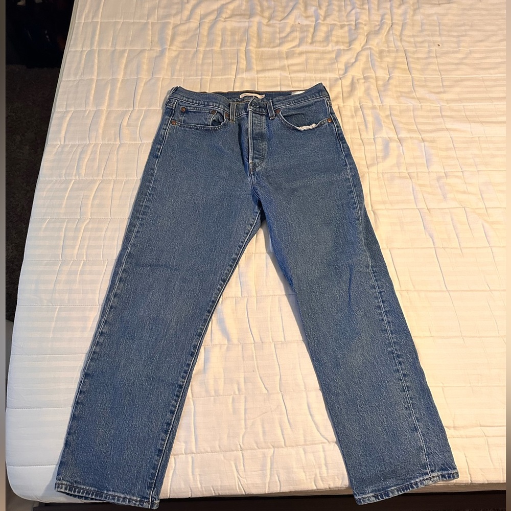 Levi Wedgie Straight jeans
